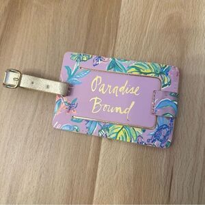 Lilly Pulitzer Paradise Bound Luggage Tag